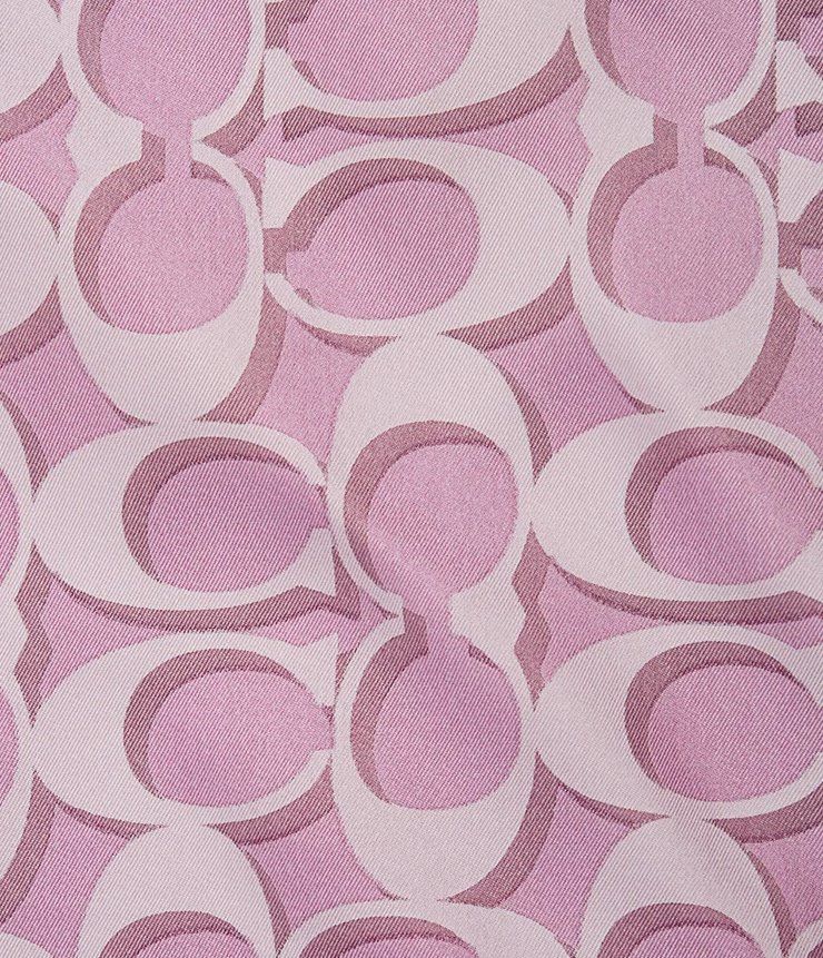 Coach Purple Scarf 100% Silk